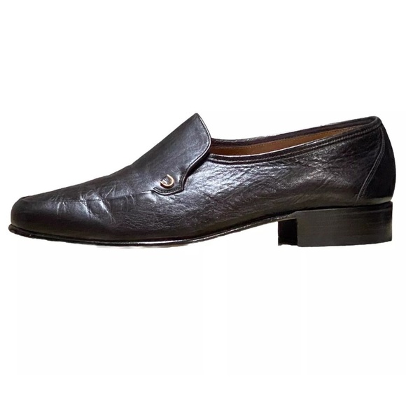 Bally Continental Salem 558 Loafer Shoe Men 8M Dk Brown Soft  display picture 1